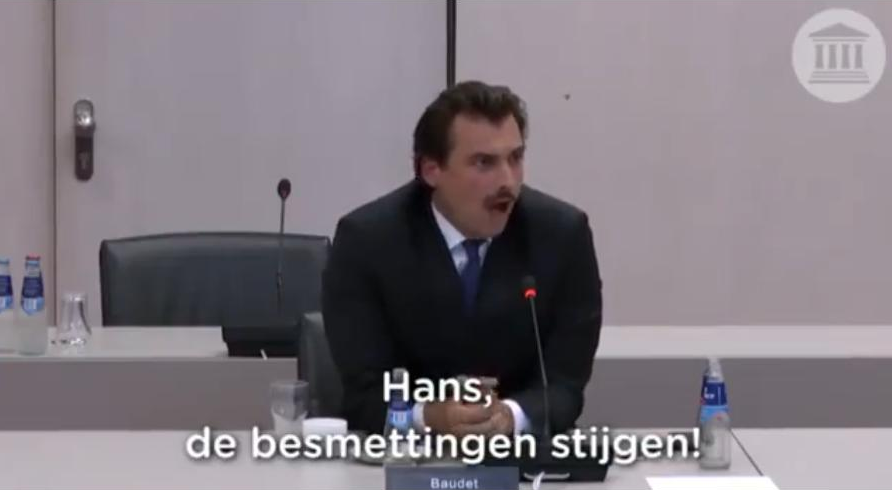 Theirry Baudet: Hans, de
                                  besmettingen stijgen