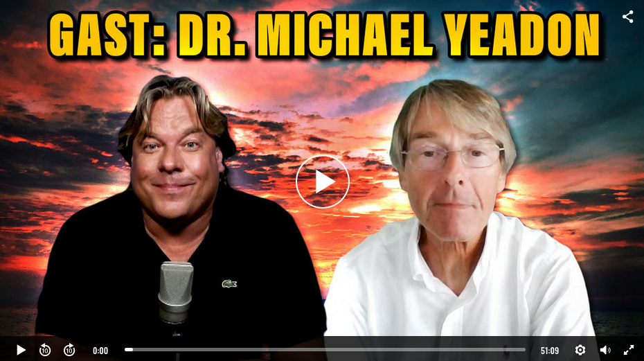 DR. MICHAEL YEADON - DE JENSEN SHOW
                            #500