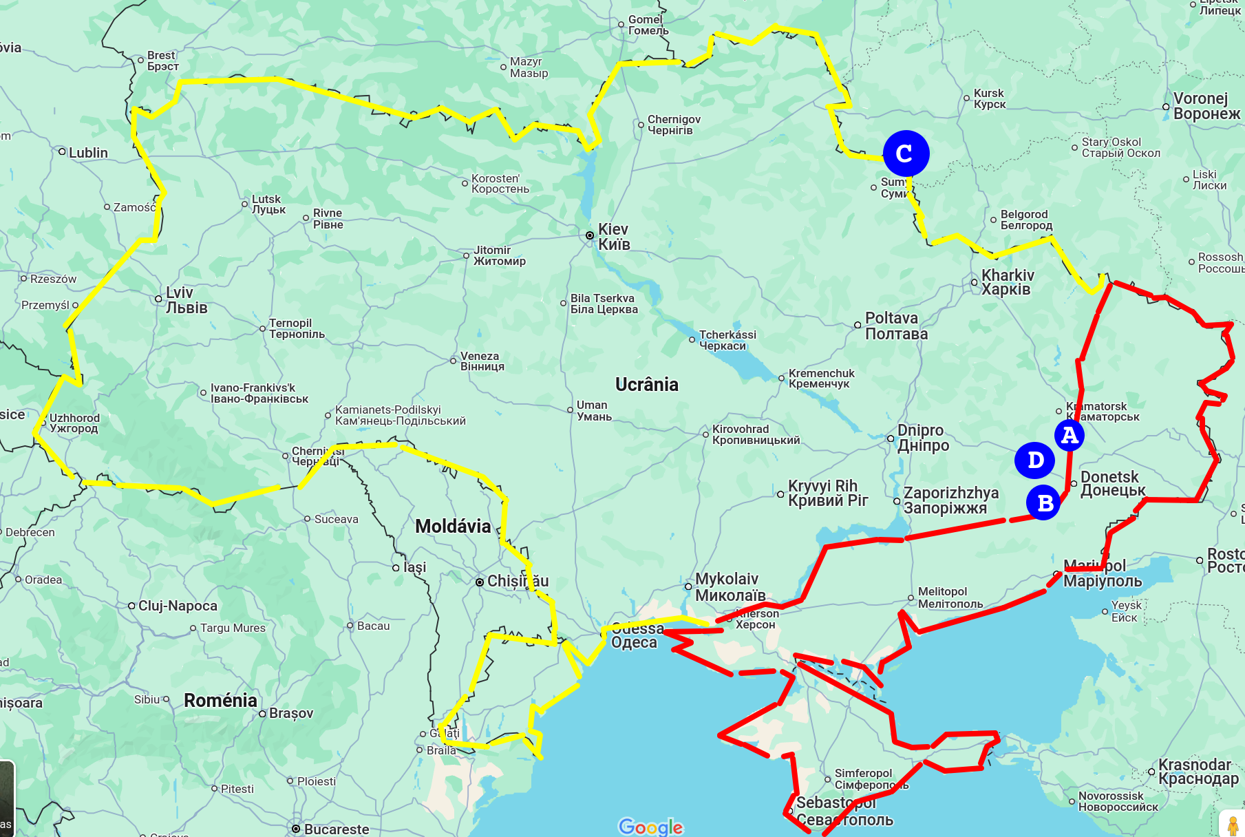 Ukraine
                        map